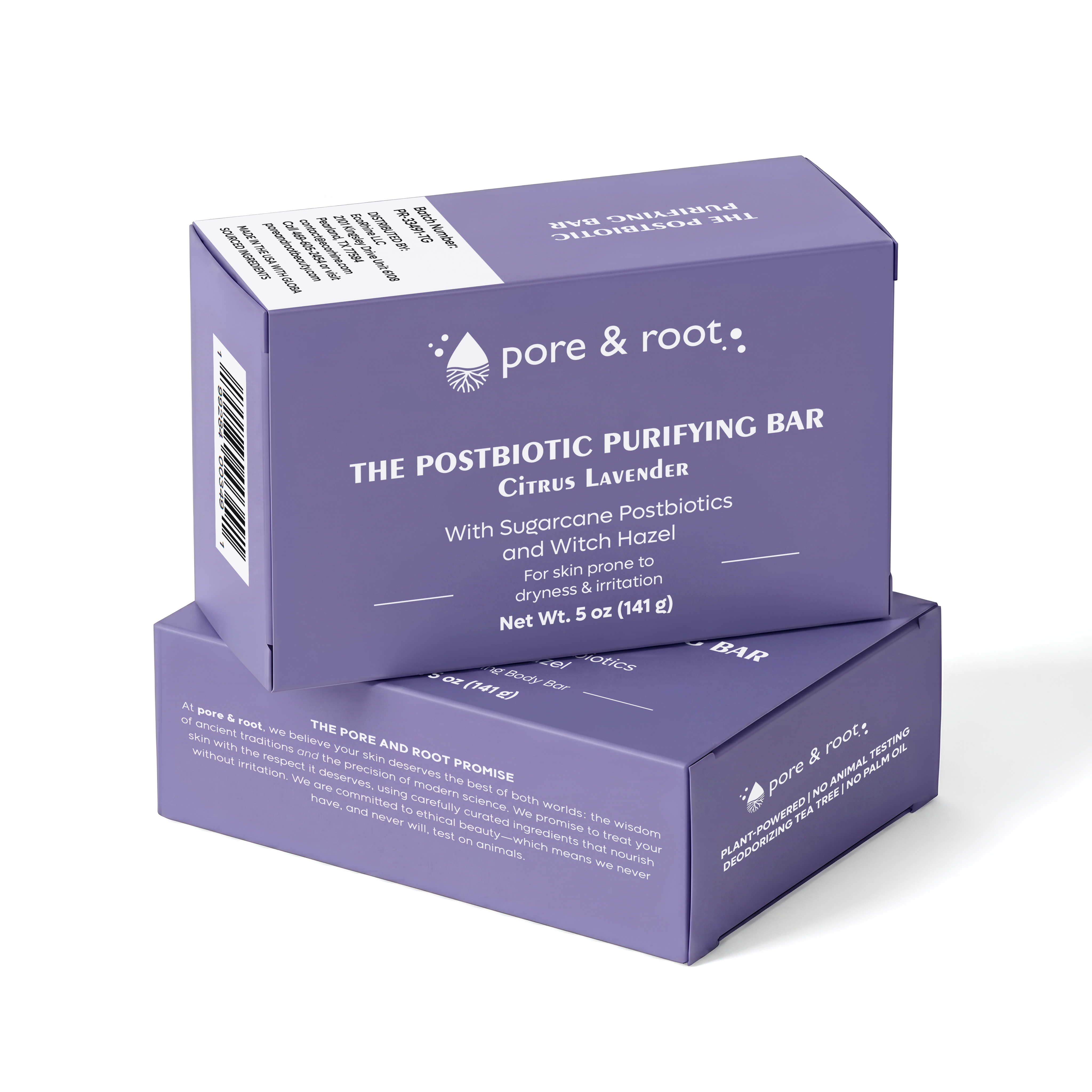 The Postbiotic Purifying Bar (Citrus Lavender)