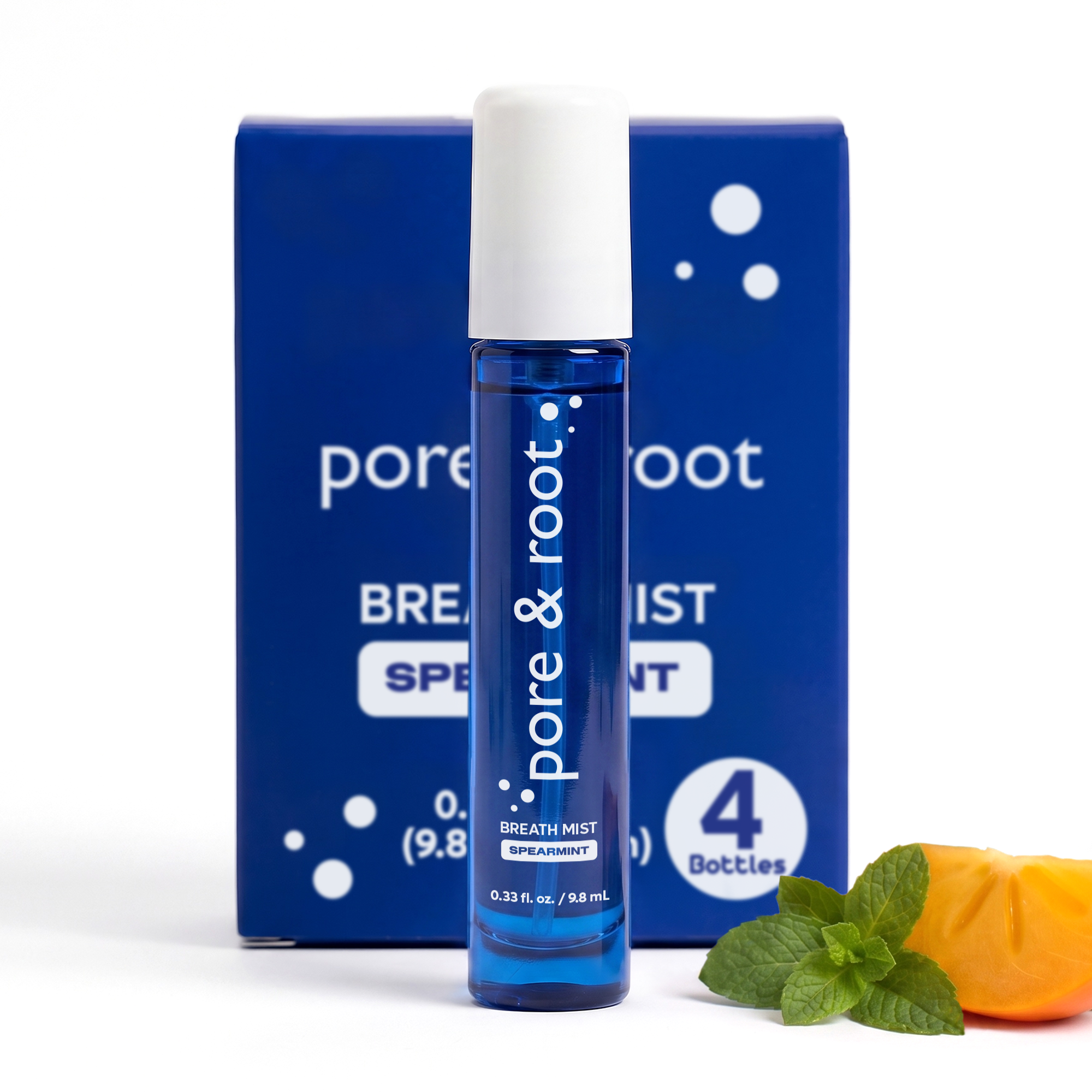 Persimmon Spearmint Breath Spray with Probiotics (4-pack)