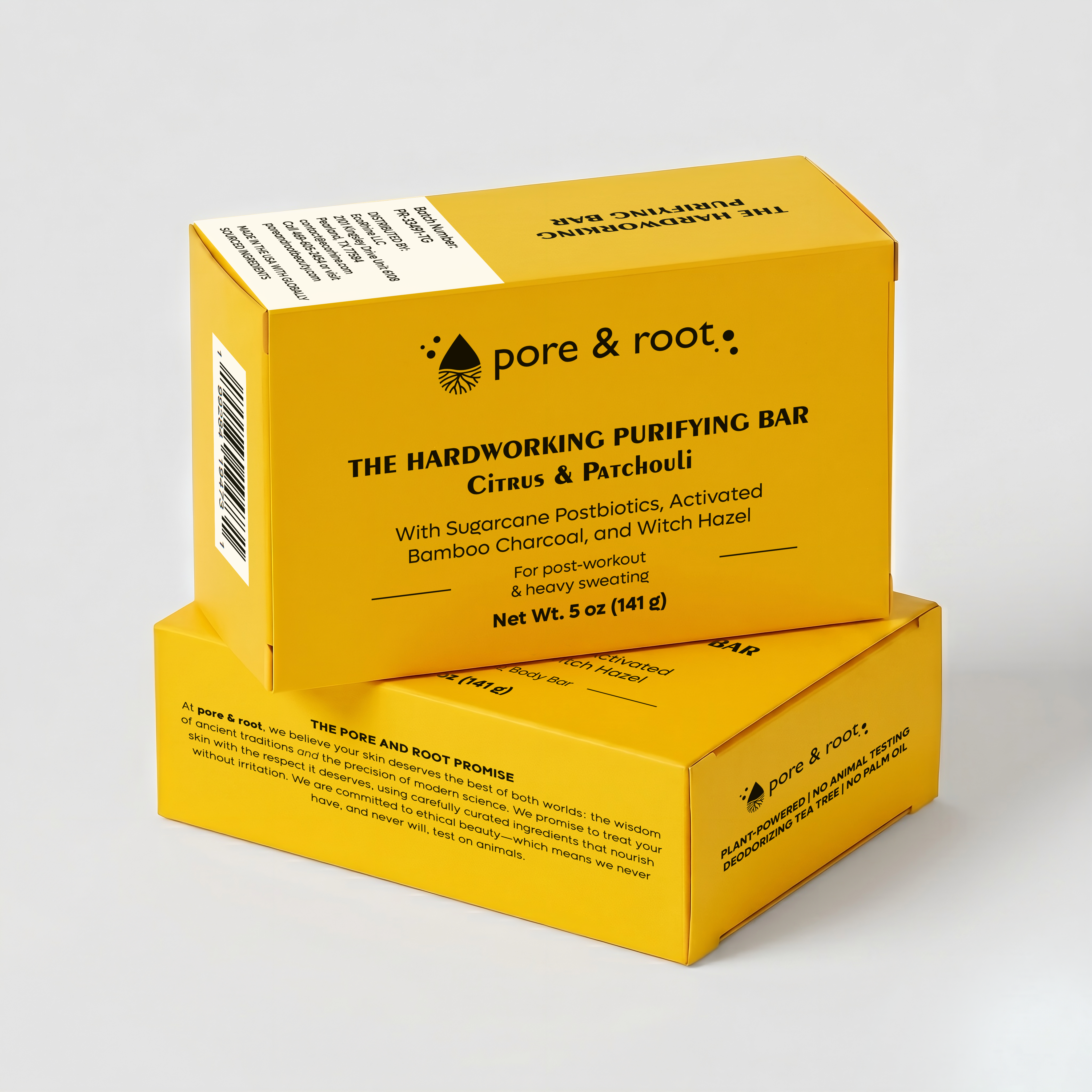 The Hardworking Purifying Bar (Citrus & Patchouli)