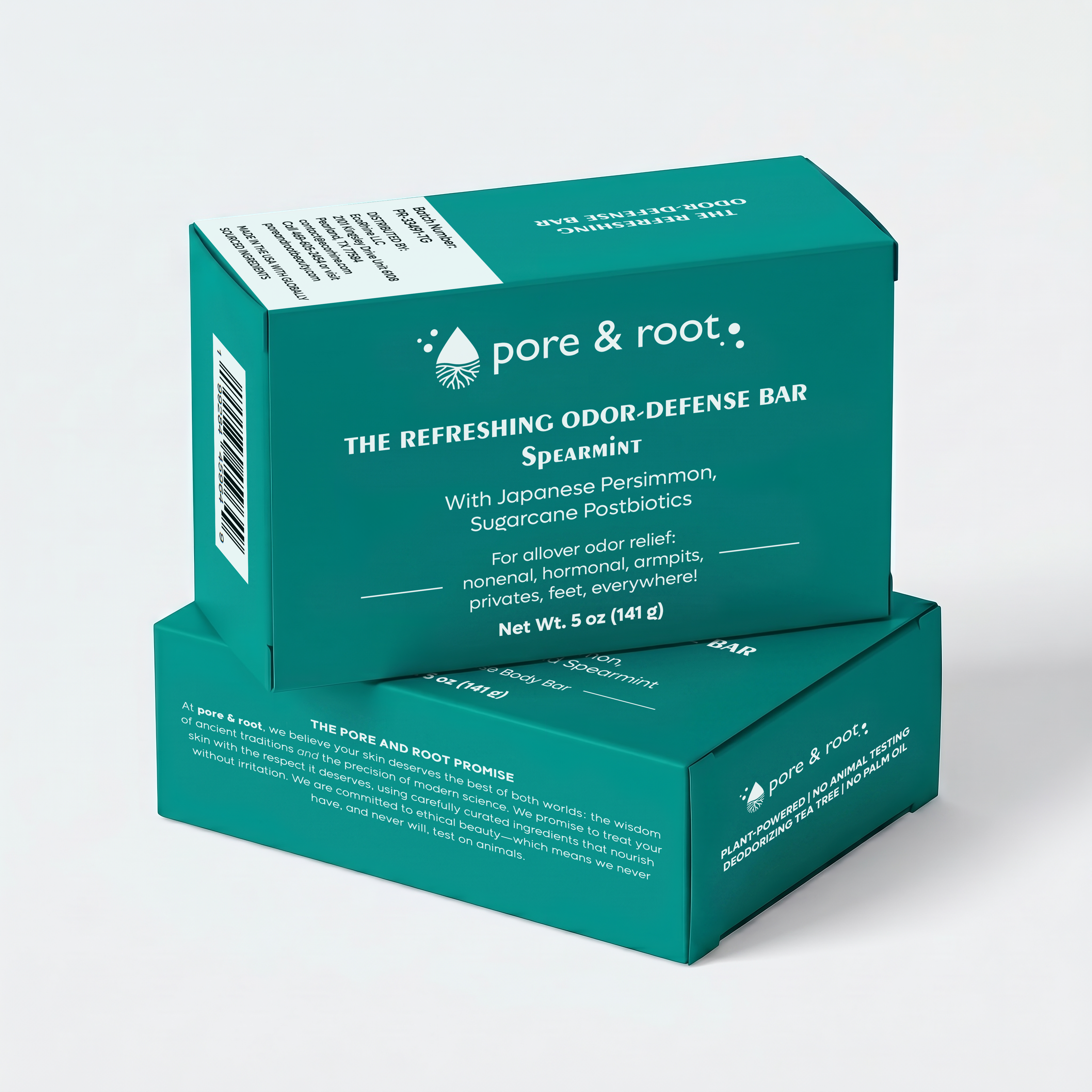 The Refreshing Odor-Defense Bar (Spearmint)