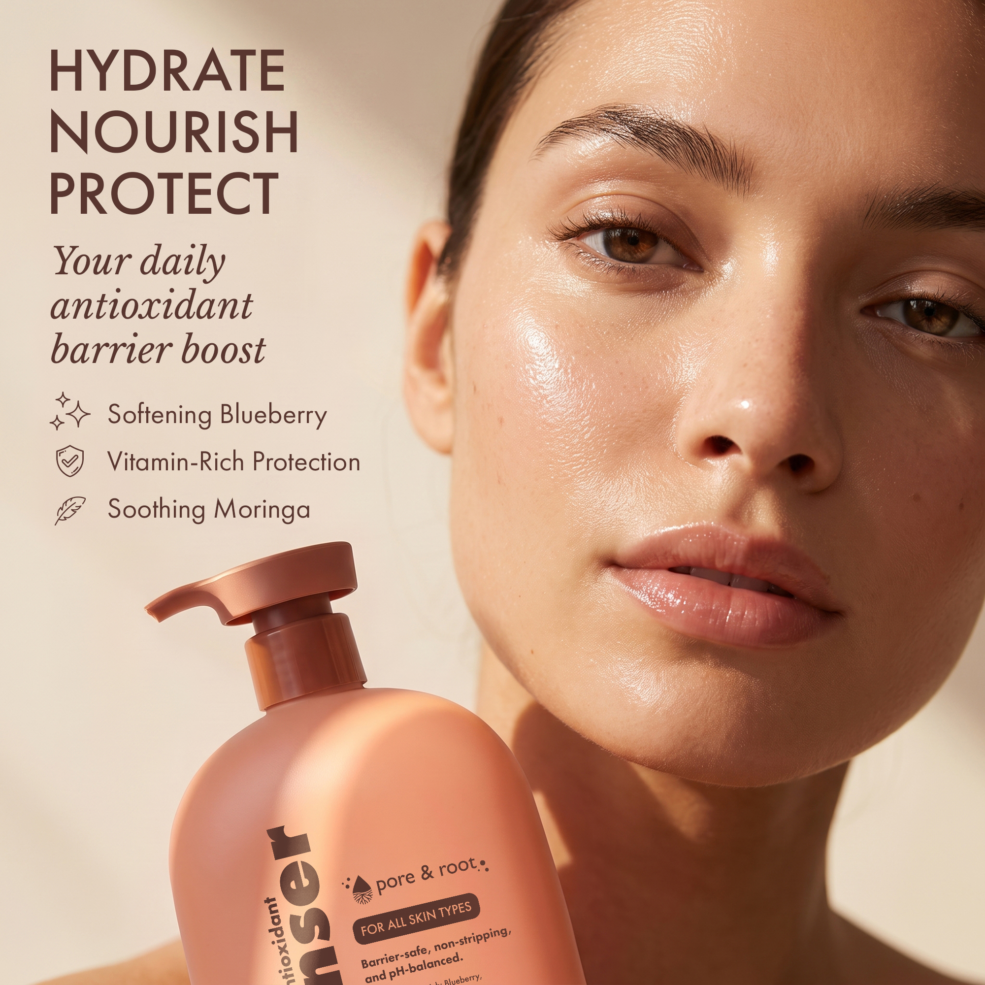 The Hydrating Antioxidant Cleanser