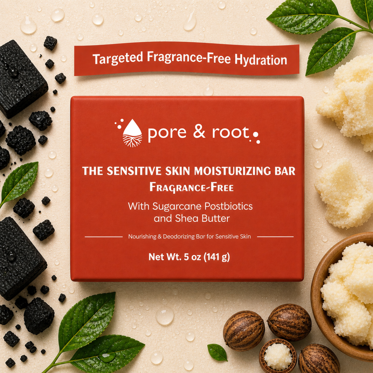 The Sensitive Skin Moisturizing Bar (Fragrance-Free)