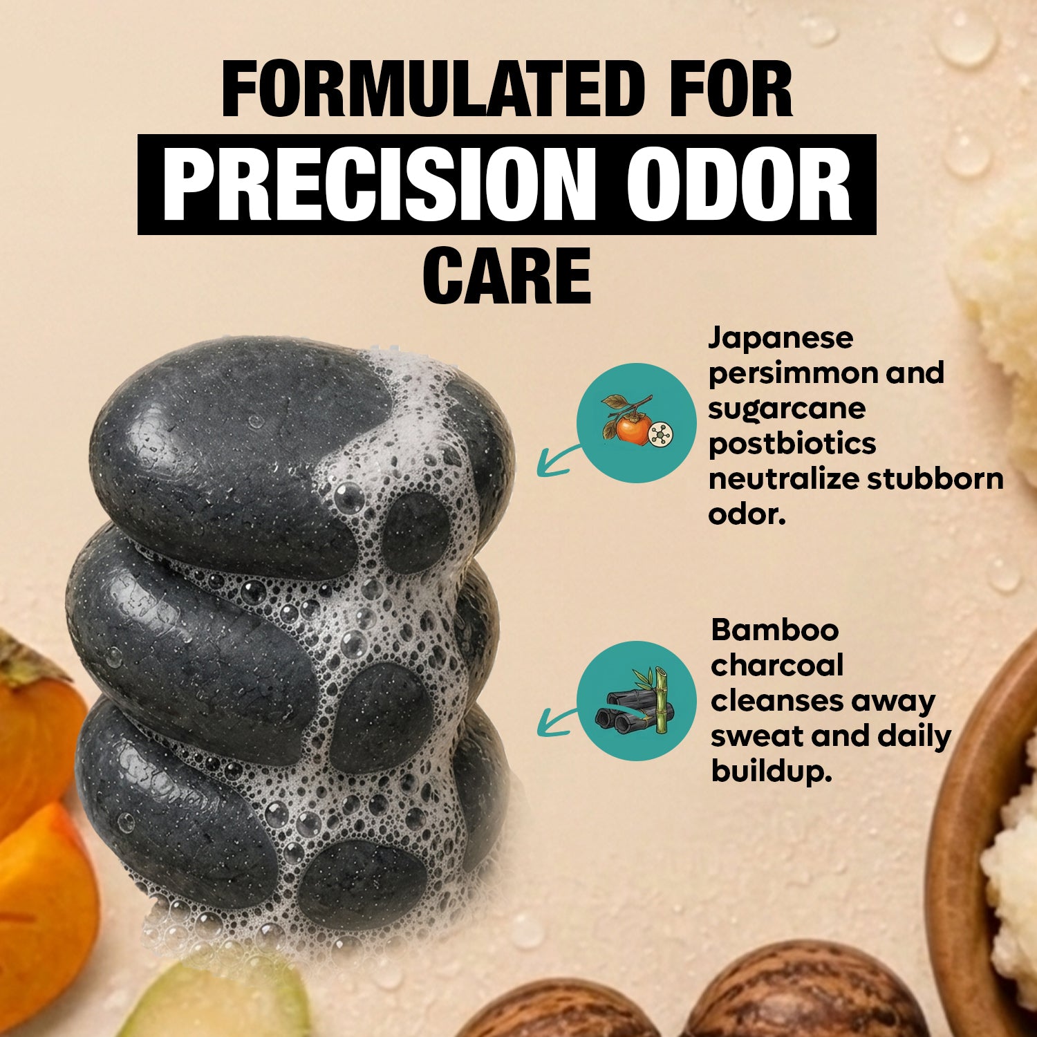 The Refreshing Odor-Defense Bar (Spearmint)