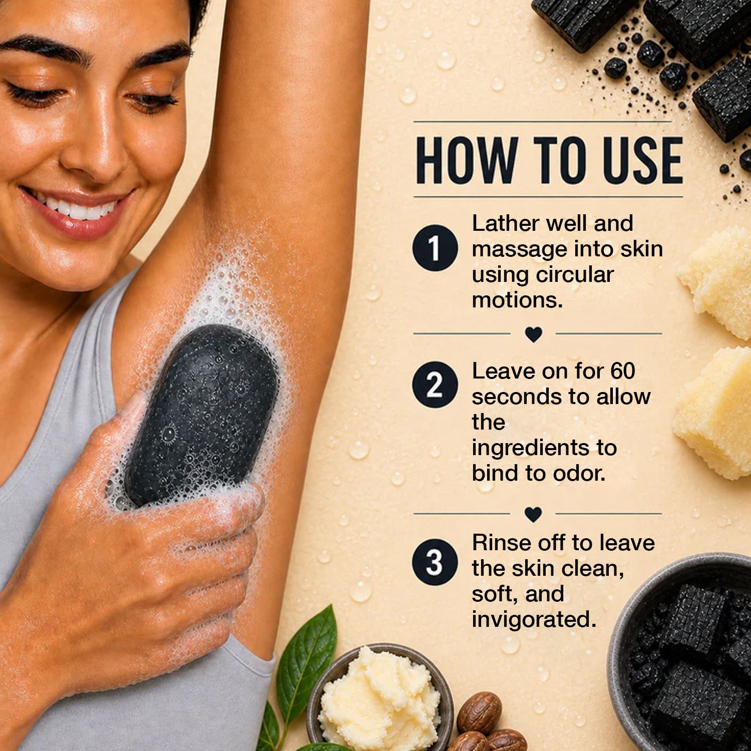 The Refreshing Odor-Defense Bar (Spearmint)