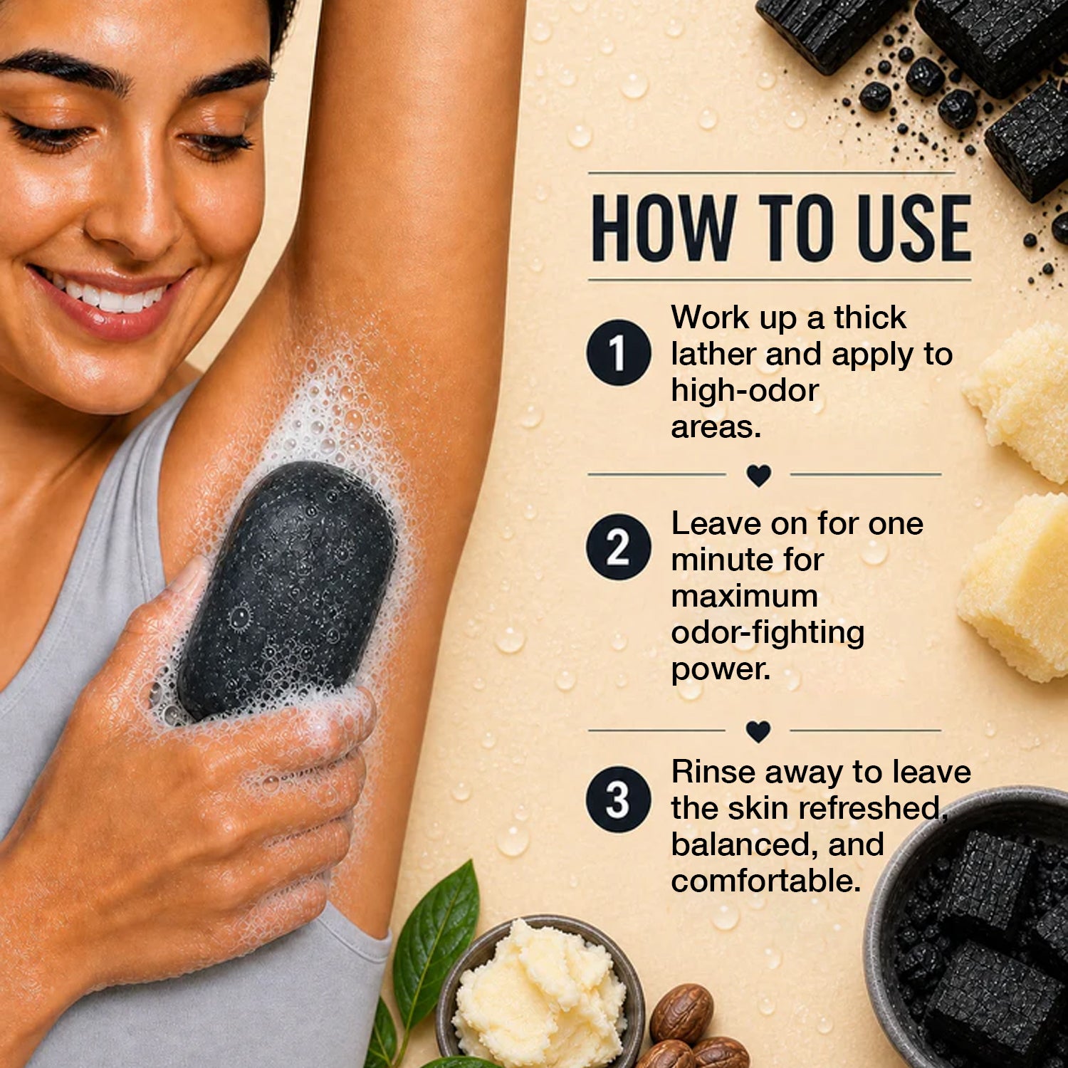 The Heavy-Duty Odor-Defense Bar (Cedarwood)