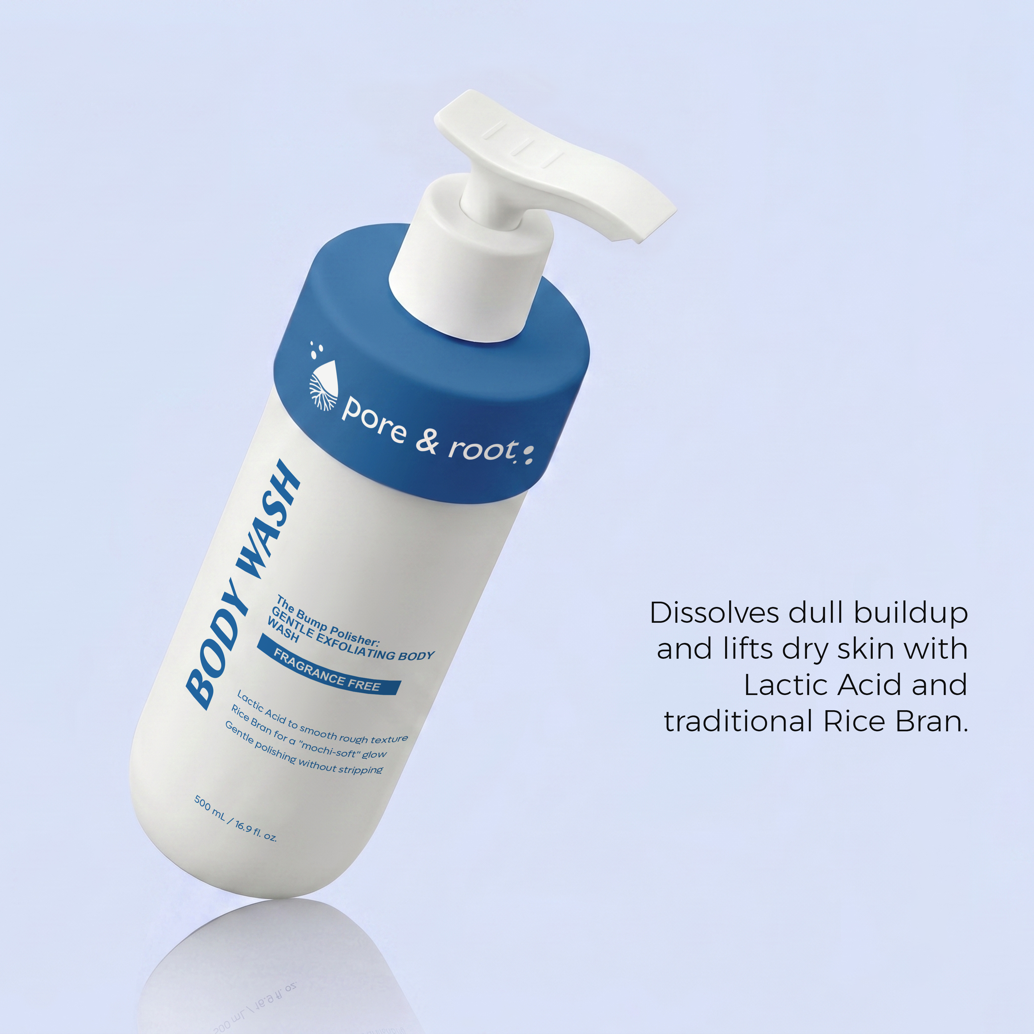 The Bump Polisher: Gentle Exfoliating Body Wash