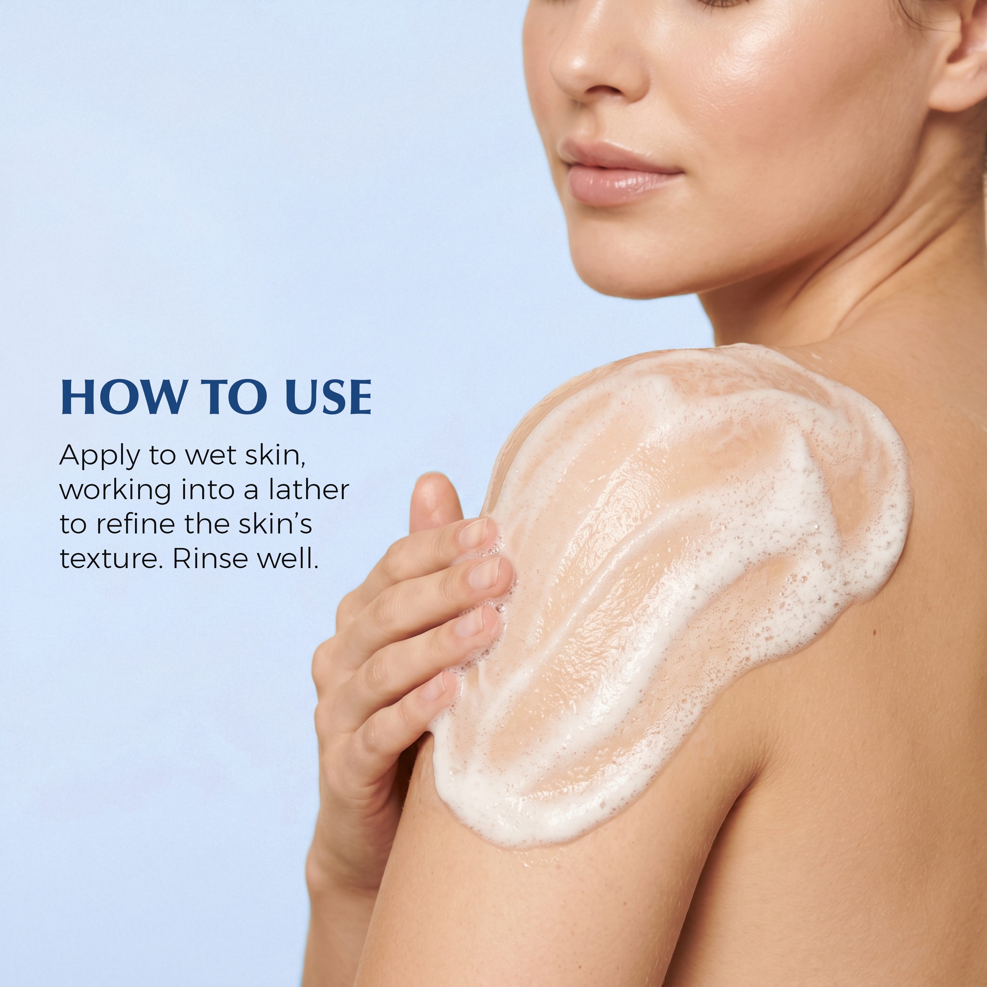 The Bump Polisher: Gentle Exfoliating Body Wash