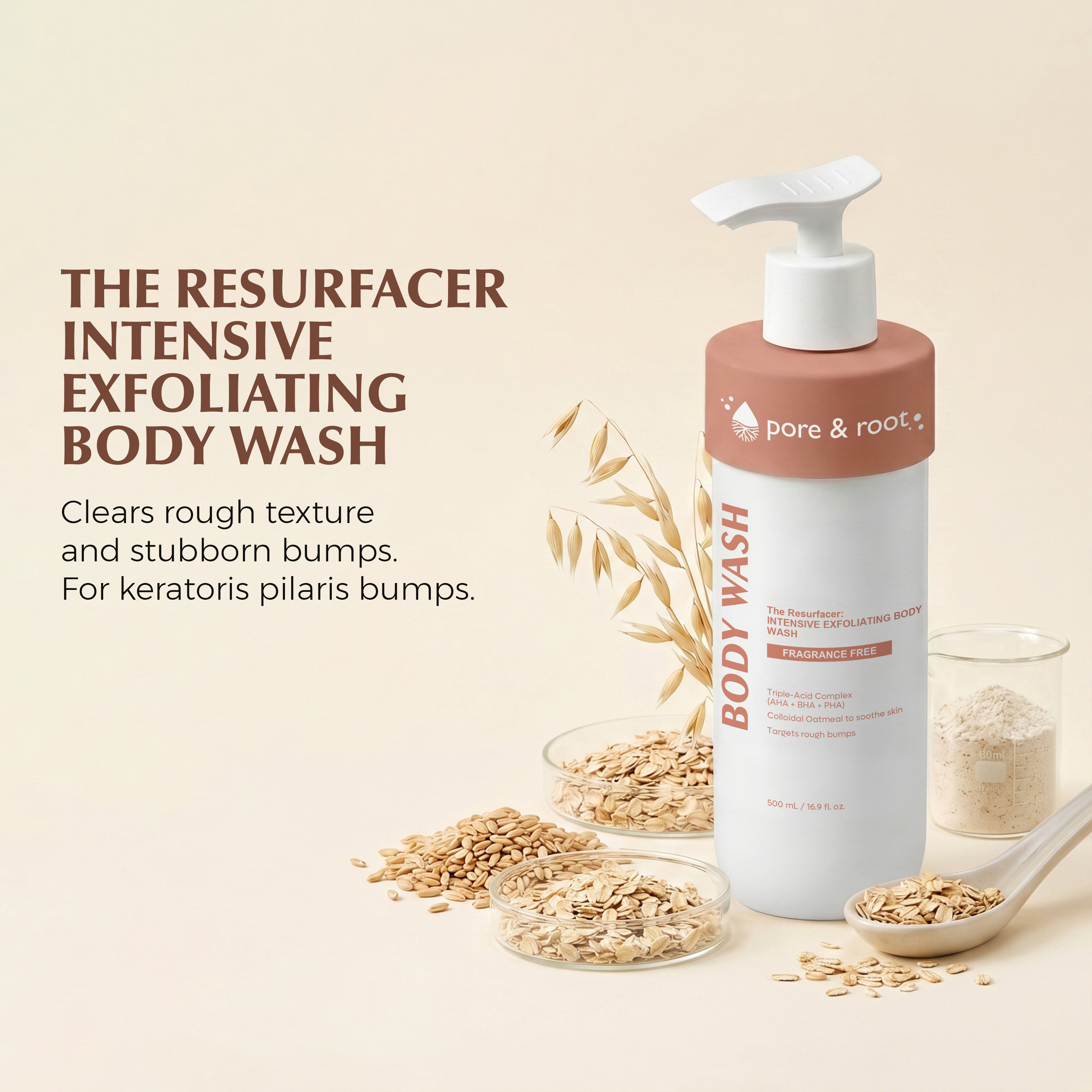 The Resurfacer: Intensive Exfoliating Body Wash